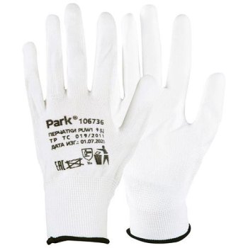 Перчатки полиэстер облив полиуретан р.9 L  PUW1 Park (12/240)