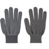 Перчатки садовые "Капелька" цвет серый, размер 8 (M) (12/120)