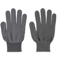 Перчатки садовые "Капелька" цвет серый, размер 8 (M) (12/120)