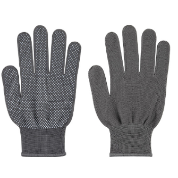 Перчатки садовые "Капелька" цвет серый, размер 8 (M) (12/120)