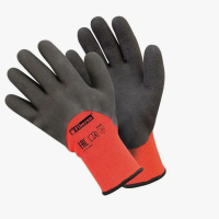 Перчатки Зимние акриловые облив двойной вспененный латекс р.10  -30°С Fiberon (36)