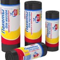 Пакеты для мусора  30л 30шт 6мкм рулон черный Avikomp Стандарт (50)