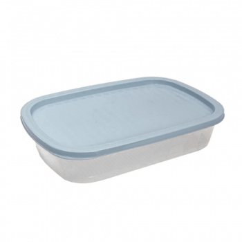 Контейнер для СВЧ и заморозки 0,5л прямоугольный Микс Пастель (24)