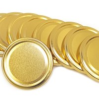 Крышка винтовая d66мм лак золотая Елабуга (800)