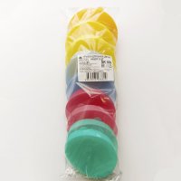 Крышка для банки полиэтиленовая 10шт ассорти (60)