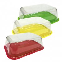 Масленка 14,5х11х5,5см пластик универсальная 3в1 микс Мультипласт (32)