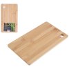 Доска разделочная 270х160х10 бамбук Mallony (36)