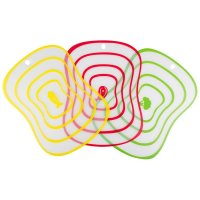 Доска разделочная 300x400 полипропилен Mallony DIVO набор 3шт (20)