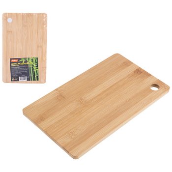 Доска разделочная 300х190х10 бамбук Mallony (36)