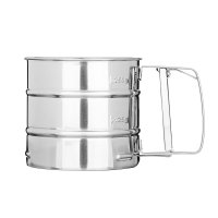 Кружка-сито для просеивания муки 375гр d10см металл Vetta (12/120)