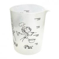 Стакан мерный 200мл рисунок Мультипласт (44)