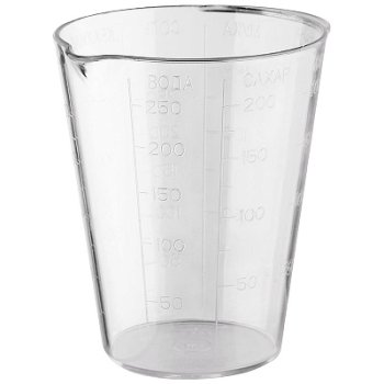 Мерный стакан прозрачный (90)