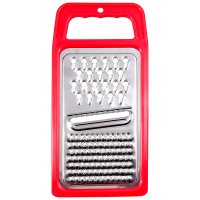 Терка плоская GR-1106 пластик, нержав сталь Mallony (24)