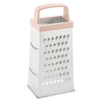 Терка четырехгранная жесть 23см 2 цвета ручки Vetta