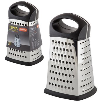 Терка четырехгранная нержав сталь GR-051-9 Mallony (24/72)