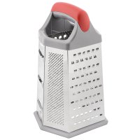 Терка шестигранная нержав 22см 4 цвета ручки Vetta (3/48)