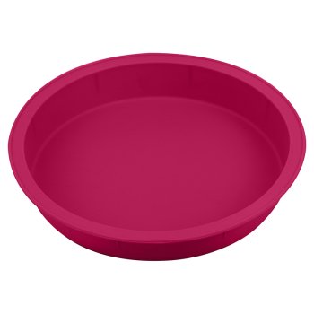Форма для выпечки круглая 24,5x4см силикон Roseo Mallony