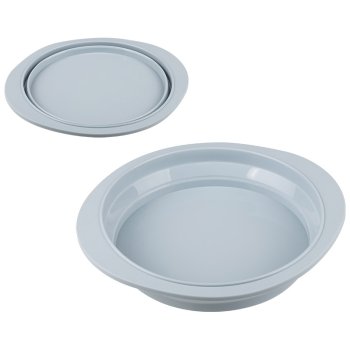Форма для выпечки круглая складная силиконовая 23x4,9см Armonico Mallony (12/48)