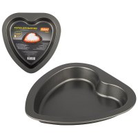 Форма для выпечки фигурная 22,5x23,3x3см "Сердце" сталь Amore Mallony (24) акция