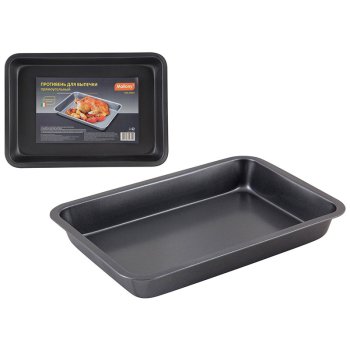 Форма для запекания металл 33,5x23,5x3,8см MAL-K001L Mallony (24)