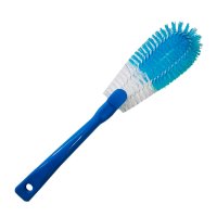 Ерш для посуды 31х6см "Умничка" пластик, металл, в ассортименте (25/100)