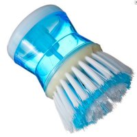 Щетка с мыльницей д/посуды с дозат VETTA 8см (12/120)*  акция