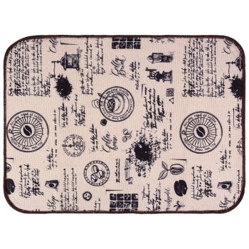 Коврик д/сушки посуды микроф 30x40см (40)