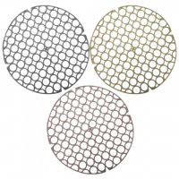 Решетка в раковину круглая D27см микс Мультипласт (30)