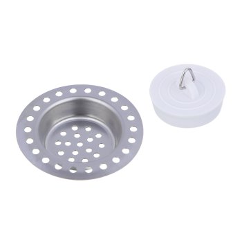 Сито для раковины d6,0см нерж сталь с пробкой Vetta (12)