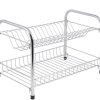 Сушилка для посуды двухуровневая W3856E 39,50x24x28см (6)