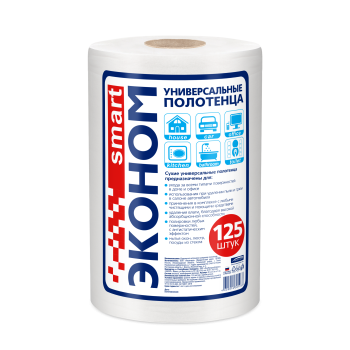 Полотенца для уборки Смарт 125шт рулон (12)