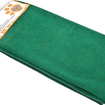 Салфетка для пола микрофибра 70х80см M-02 зеленый РыжийКот (50)