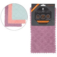 Салфетка микроф 25х15 3шт 200гр/м2 супервпитывающие Leonord (144)