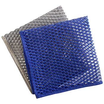 Салфетка полиэстер сетка узелковая 30х30см 2шт (200)