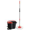 Набор: Швабра Торнадо MopM-24 + ведро, педальный отжим РыжКот (1)