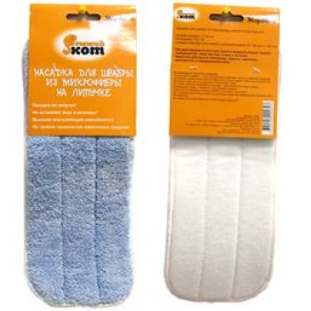 Насадка для швабры микрофибра липучка MopМ1 РыжийКот (25)