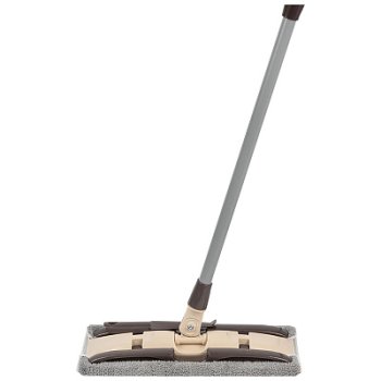 Швабра с насадк микроф 12х36 76-125см зажимн механизм РыжийКот (24)