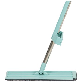 Швабра с насадк микроф карманы 11,5х35 120см механизм отжима Wring Simple РыжийКот (30)