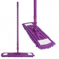 Швабра с насадк микроф карманы Лапша 13х43 Умничка телескоп 75-120см (24)