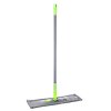 Швабра с насадкой микрофибра карманы 8х40см телескопич ручка 120см (24) акция