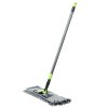 Швабра с насадкой микрофибра карманы лапша 12х41см телескопич ручка 120см Vetta (24)  акция