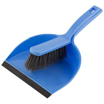 Совок + щётка-сметка с резинкой Brillance РыжКот (12)