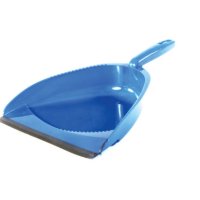 Совок с резинкой Премиум Мультипласт голубой (30)