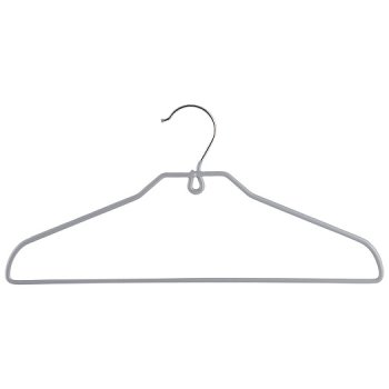 Вешалка металл c ПВХ покрытием тонкая (100)