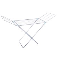 Сушилка д/белья напольная 18м металл, ПО, пластмасса, нагрузка 15кг Ника (6)