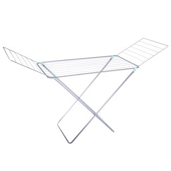 Сушилка д/белья напольная 18м металл, ПО, пластмасса, нагрузка 15кг Ника (6)