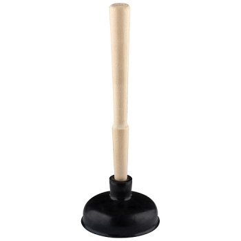 Вантуз с деревянной ручкой 34см (30)