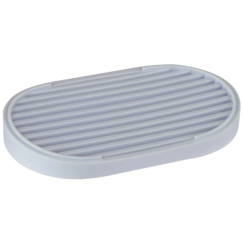 Мыльница гибкая 12,7x7,7x1см светло-серый РыжийКот (72) акция