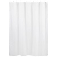 Штора для ванной 180x180см ПЭ крючки без принта (12)