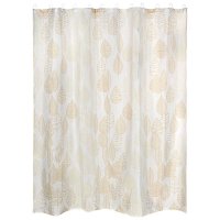 Штора для ванной 180x180см ПЭ крючки Листья PE-51 (12)